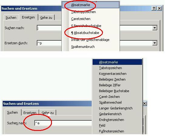 www.word.suchen.absatzmarke