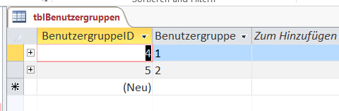 tblBenutzergruppen