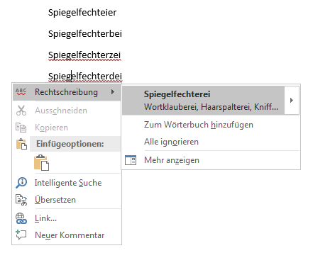 Spiegelfechter