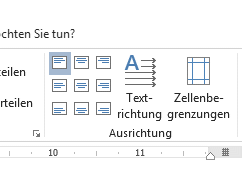 ausrichtung