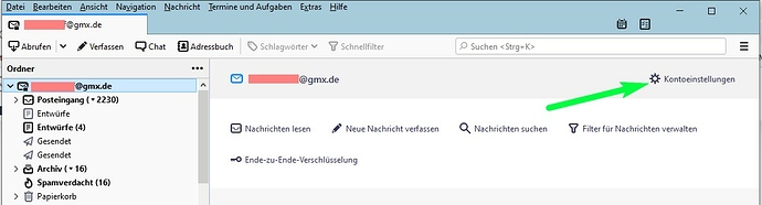 Kontoeinstellungen
