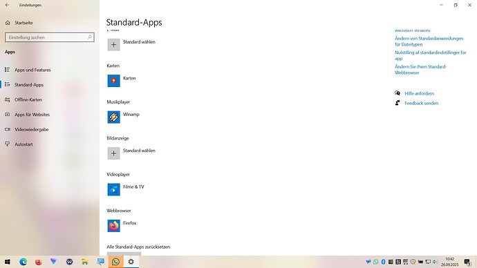 standart apps