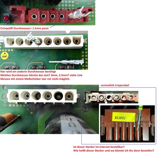 Frage Stecker