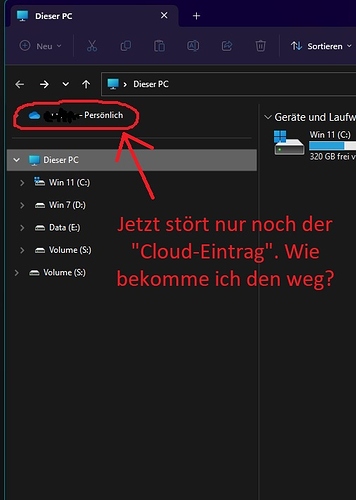 Win11-Explorer - schon aufgeräumter