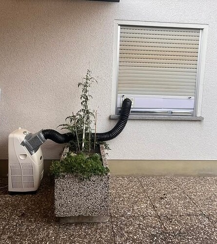 Klimaanlage Luftschlauch