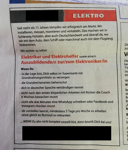 AZUBI gesucht
