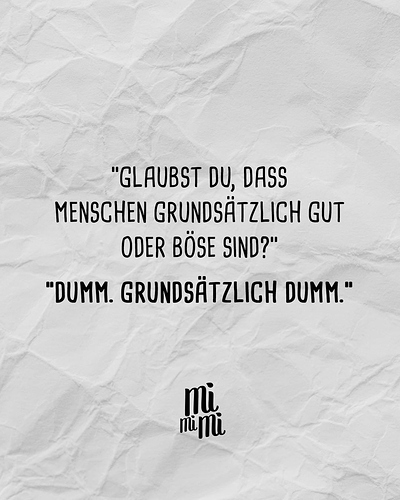 Grundsätzlich Dumm 741723529