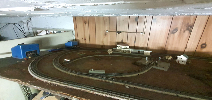 Modelleisenbahn, Platte, Links, 1v2