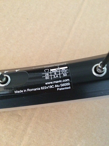 Mavic A319 28 60