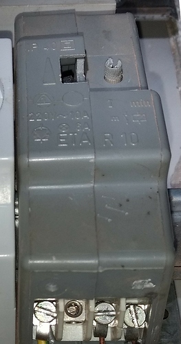 Treppenhausautomat alter ETA R10