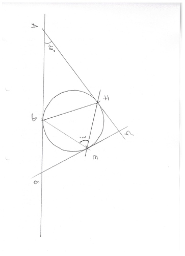 Dreieck mit Innkreis