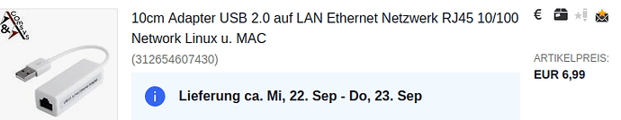 USB-LAN-Adapter