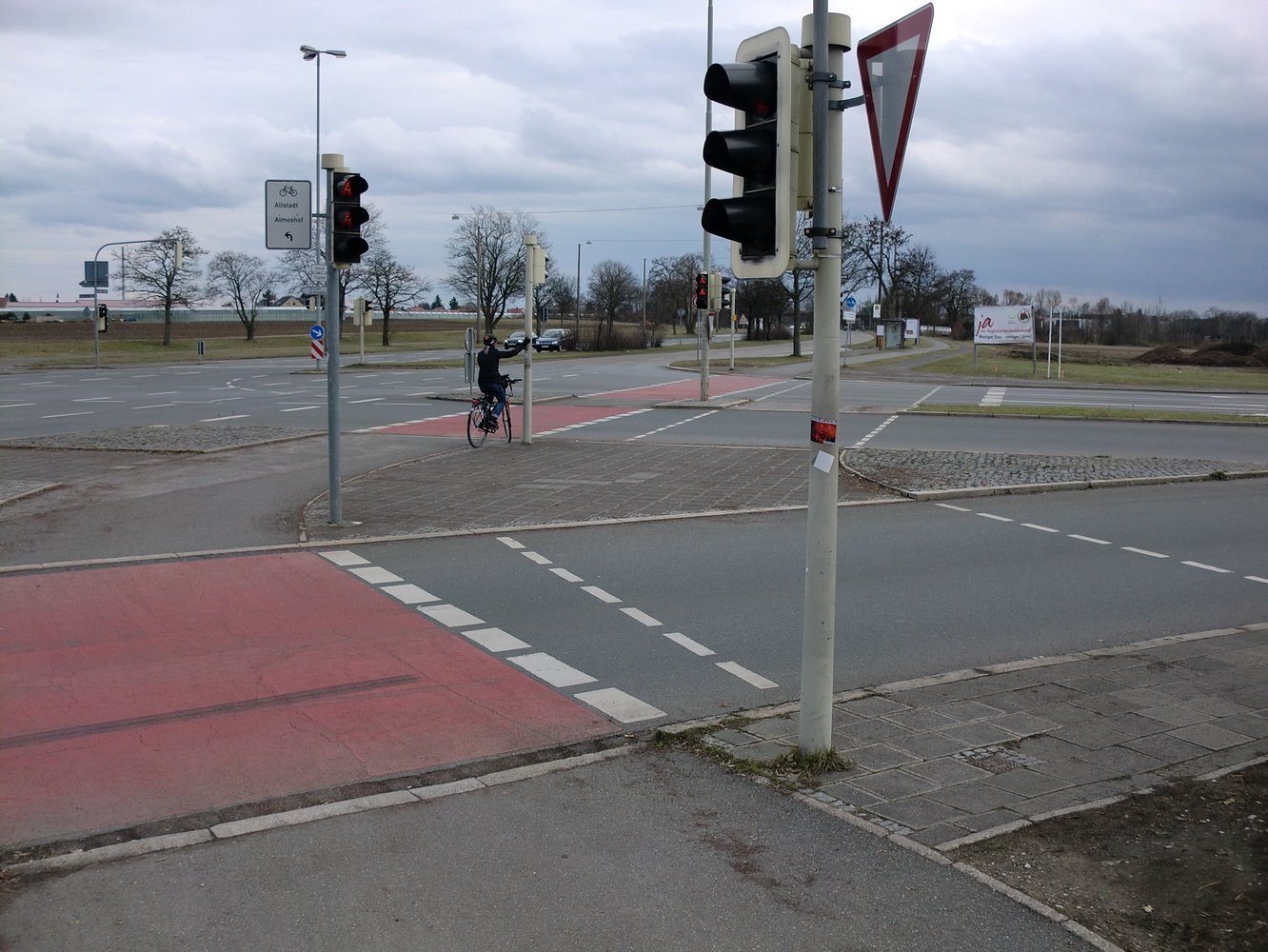 0 7 sekunden rote ampel