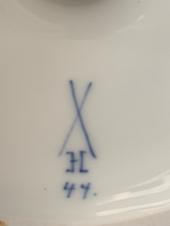 Wer kennt diesen Stempel auf Porzellan ? - wer-weiss-was.de