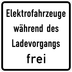 240px-Zusatzzeichen_1026-60_-_Elektrofahrzeuge_während_des_Ladevorgangs_frei,_StVO_2011.svg