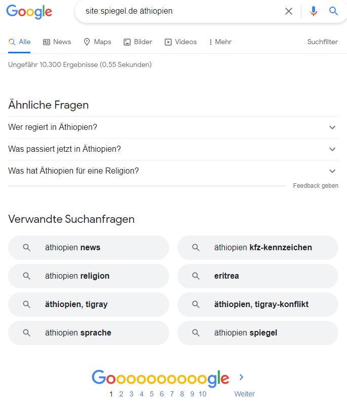 haizara_google-suche_mit_site_klappt_nicht